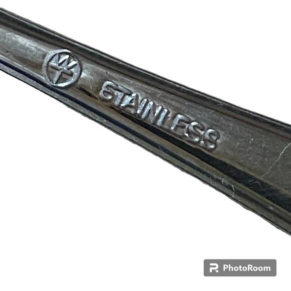 International Deluxe Ice Tea Spoon Sophisticate Stainless Steel Glossy Stamped - Picture 4 of 7